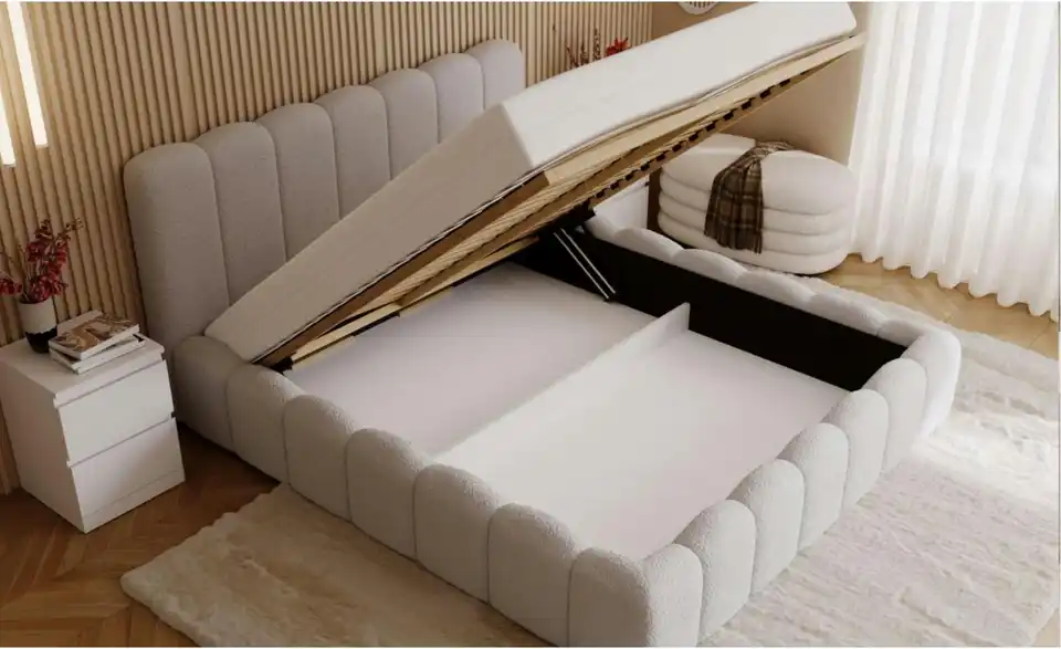 Polsterbett, geöffnet