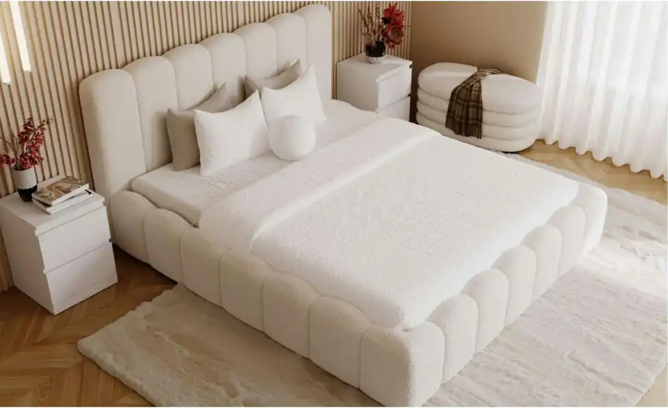 Polsterbett, in Wohnsituation