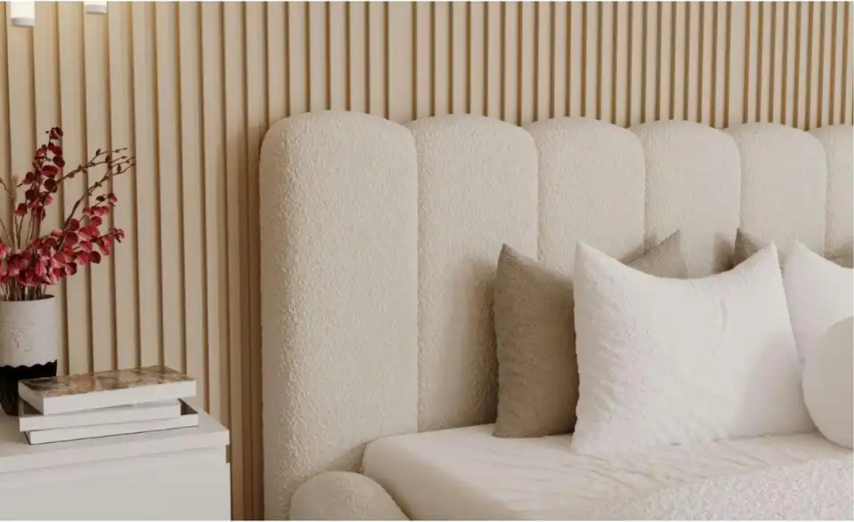 Polsterbett, Detailansicht