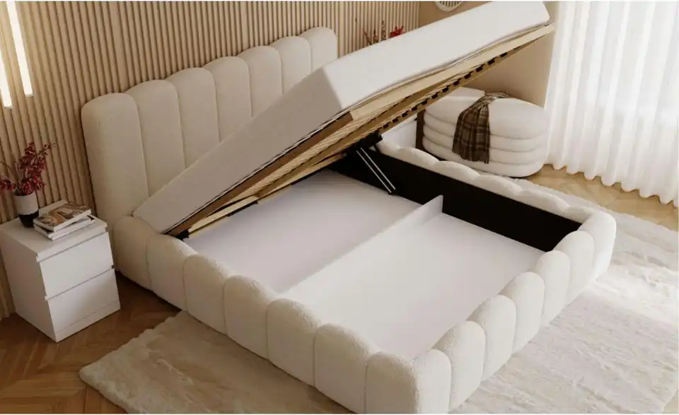 Polsterbett, geöffnet