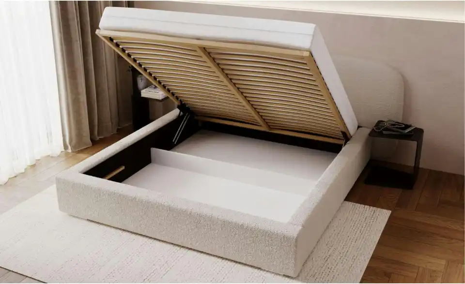 Polsterbett, geöffnet