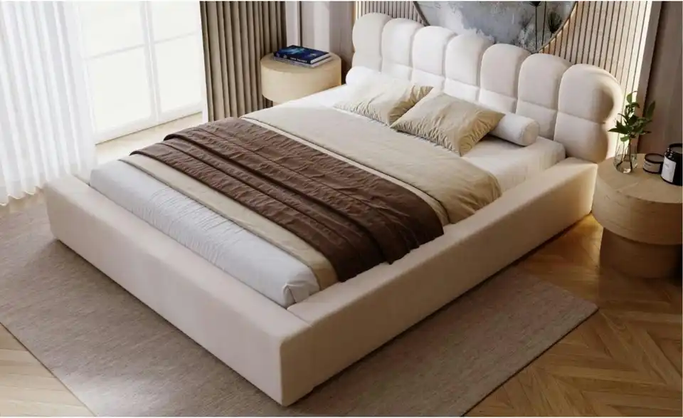 Polsterbett, in Wohnsituation