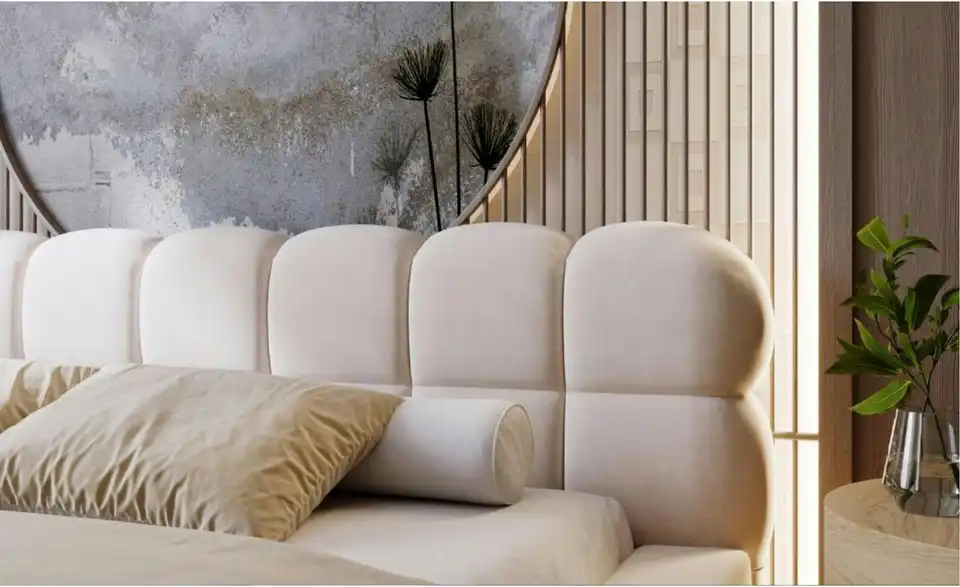 Polsterbett, Detailansicht