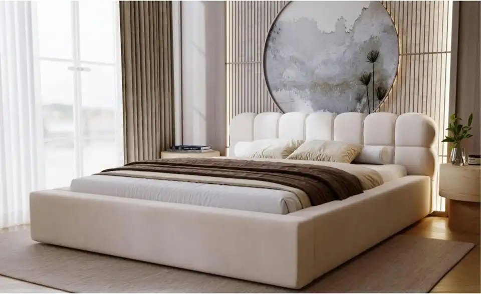 Polsterbett, in Wohnsituation