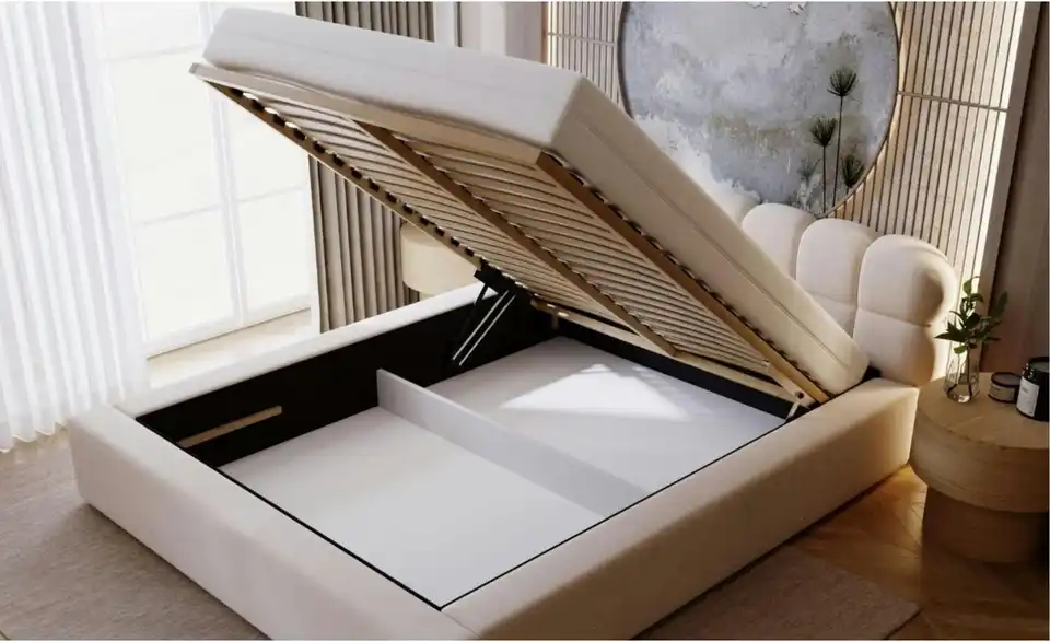 Polsterbett, geöffnet