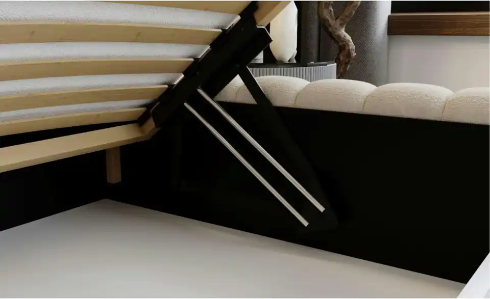 Polsterbett, Detailansicht