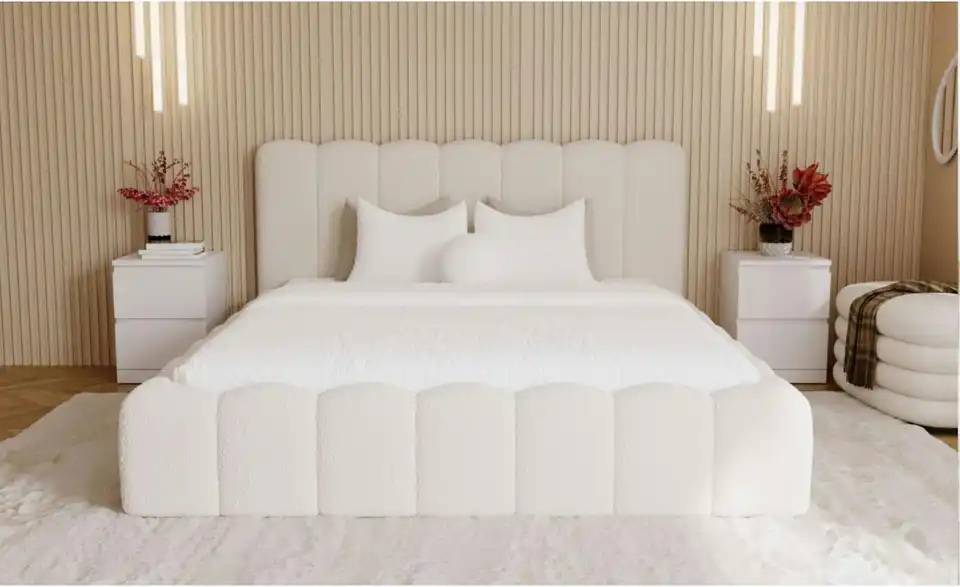 Polsterbett, in Wohnsituation