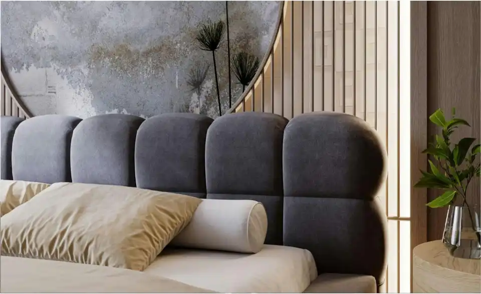 Polsterbett, Detailansicht