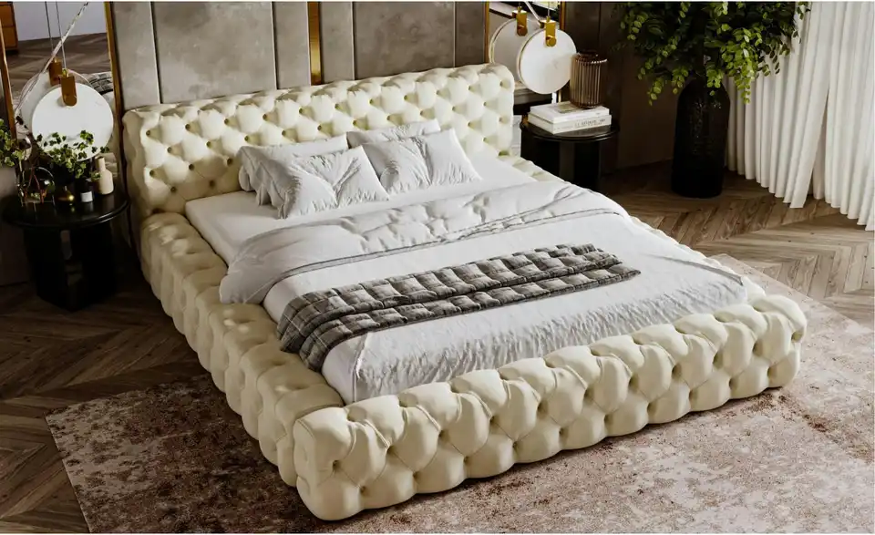 Polsterbett, in Wohnsituation