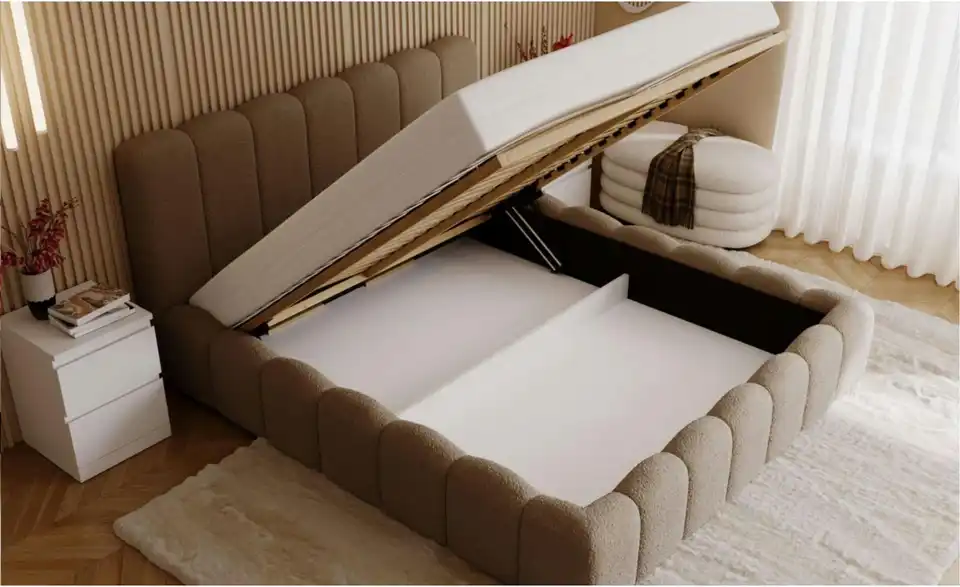 Polsterbett, geöffnet