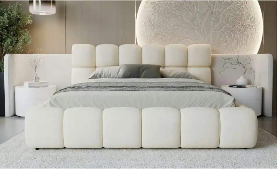 Polsterbett, in Wohnsituation