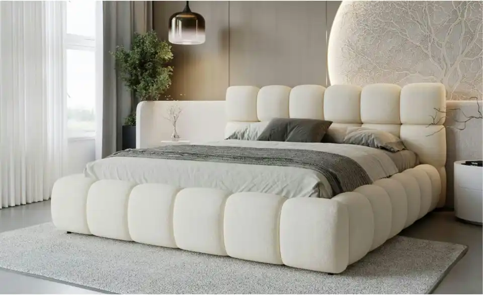 Polsterbett, in Wohnsituation