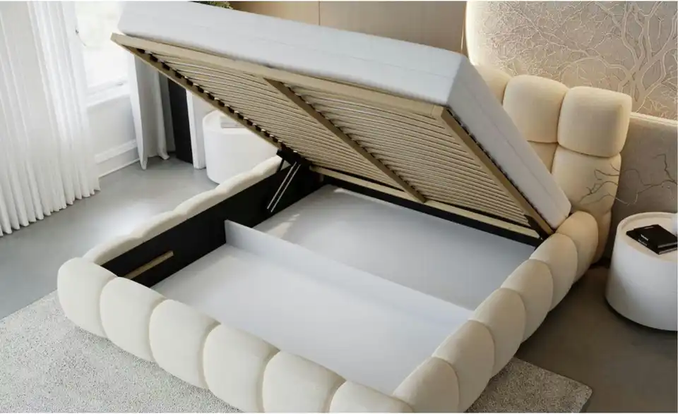 Polsterbett, geöffnet