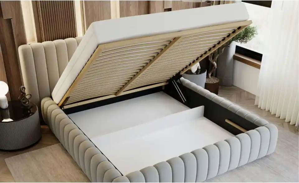 Polsterbett, geöffnet