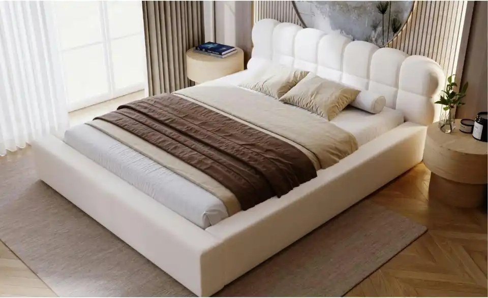 Polsterbett, in Wohnsituation