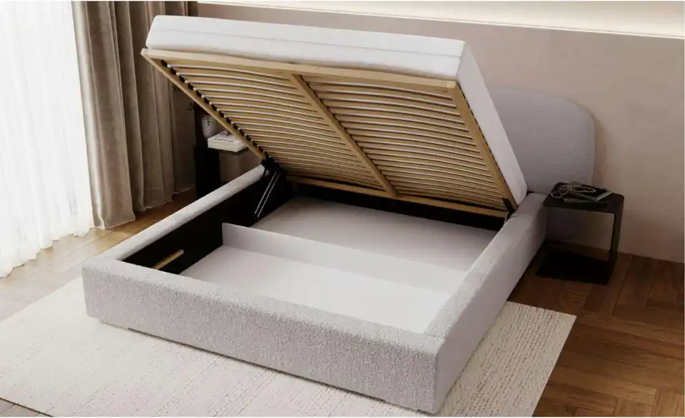 Polsterbett, geöffnet