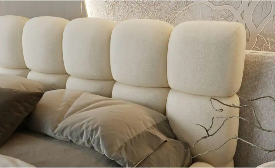 Polsterbett, Detailansicht