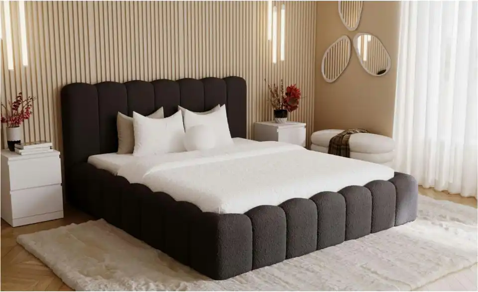 Polsterbett, in Wohnsituation