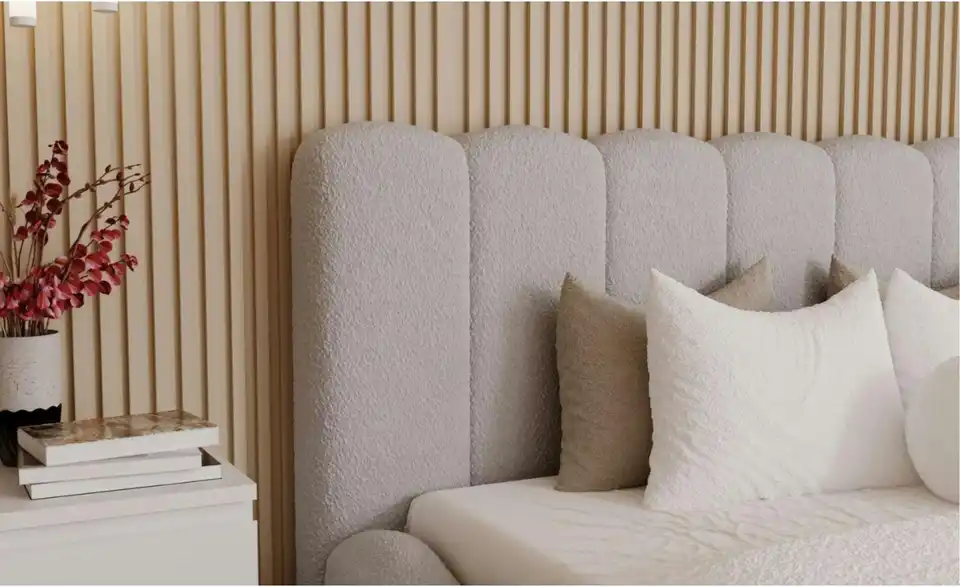 Polsterbett, Detailansicht