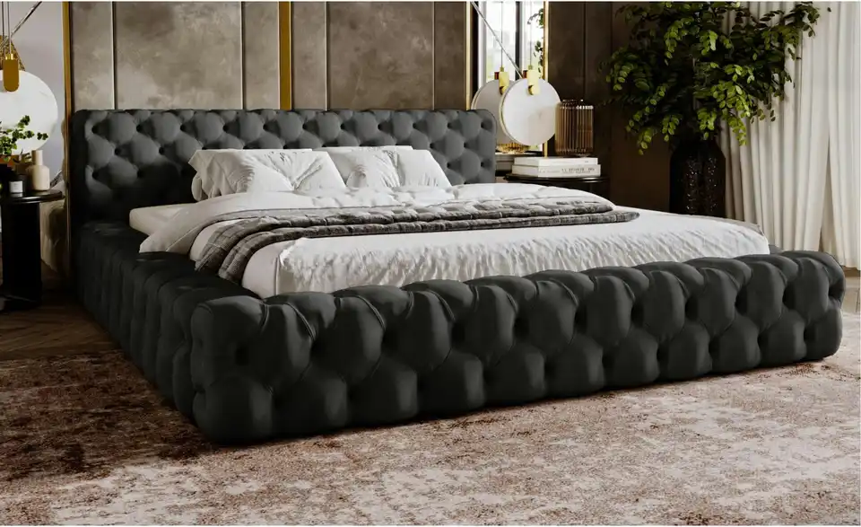 Polsterbett, in Wohnsituation