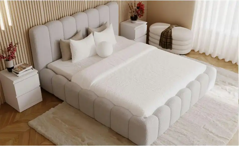 Polsterbett, in Wohnsituation