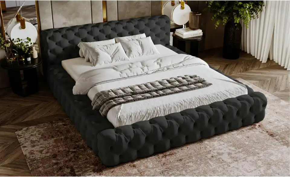 Polsterbett, in Wohnsituation