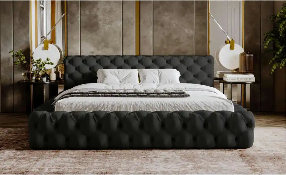 Polsterbett, in Wohnsituation