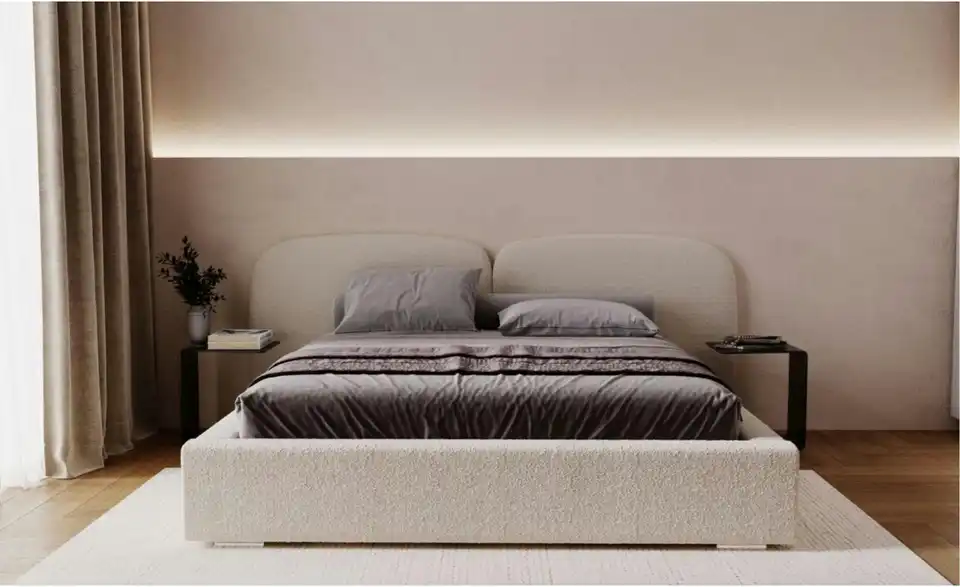 Polsterbett, in Wohnsituation