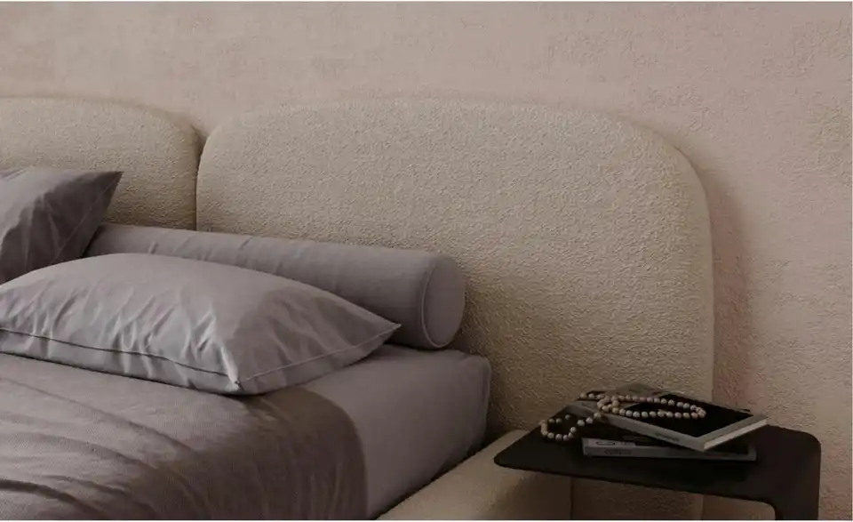 Polsterbett, Detailansicht