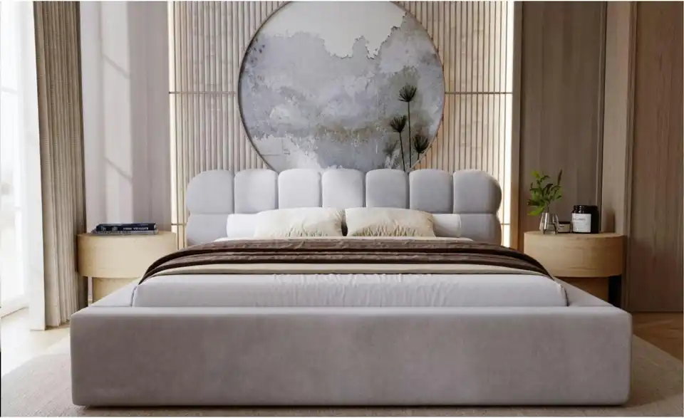 Polsterbett, in Wohnsituation