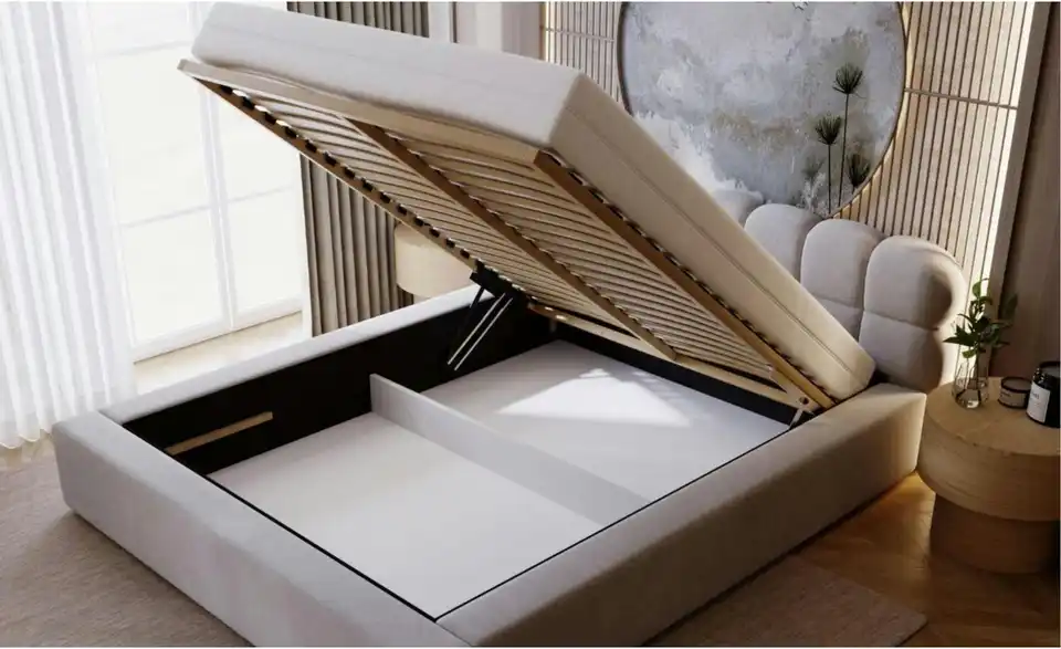 Polsterbett, geöffnet