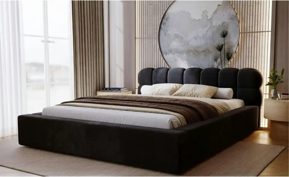 Polsterbett, in Wohnsituation