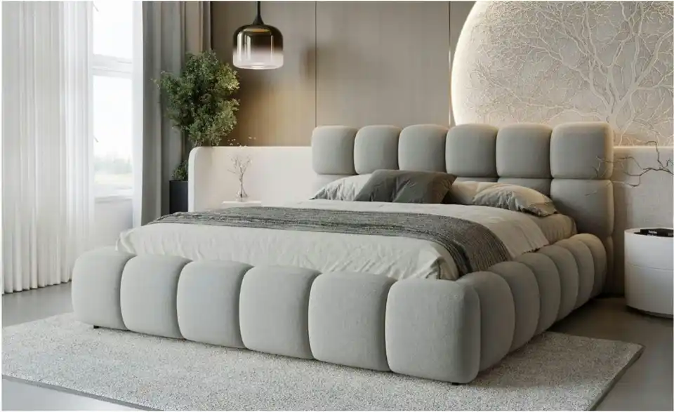 Polsterbett, in Wohnsituation