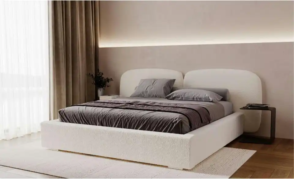 Polsterbett, in Wohnsituation