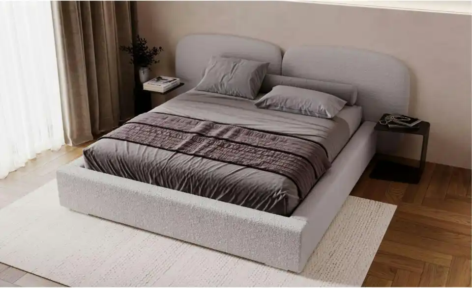 Polsterbett, in Wohnsituation