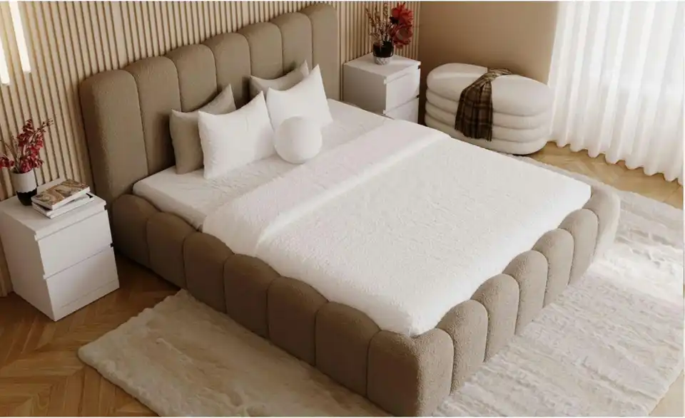 Polsterbett, in Wohnsituation