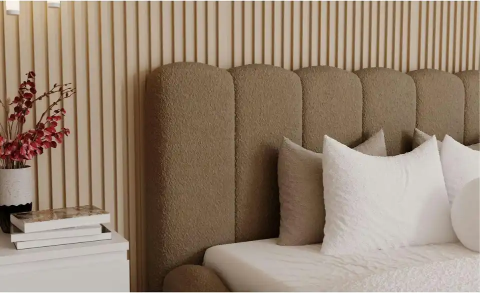 Polsterbett, Detailansicht