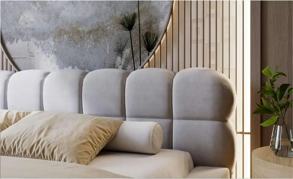 Polsterbett, Detailansicht