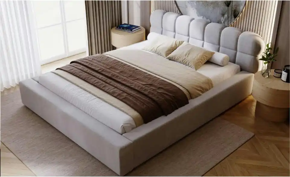 Polsterbett, in Wohnsituation