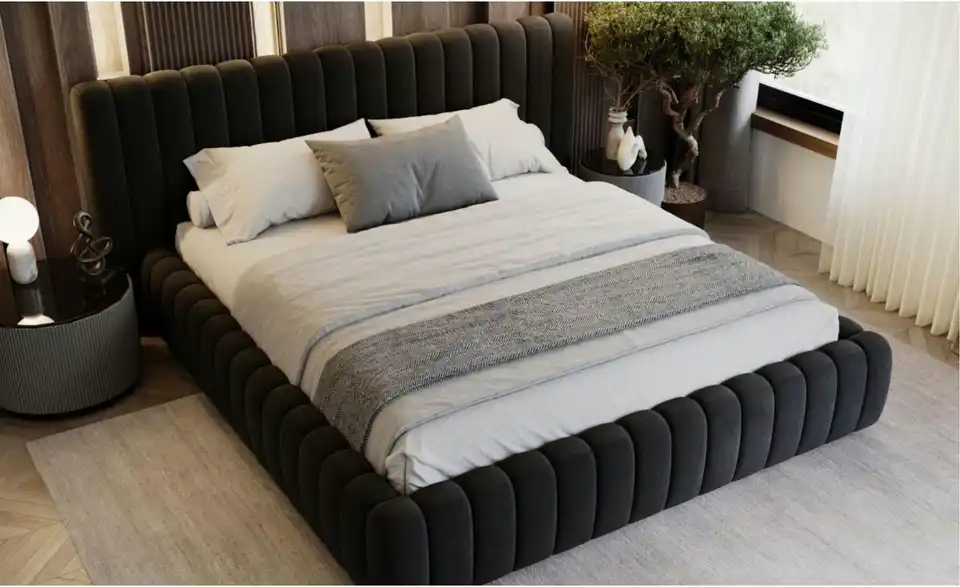 Polsterbett, in Wohnsituation