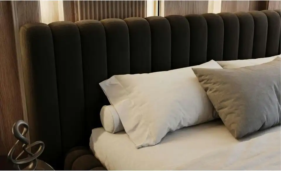 Polsterbett, Detailansicht