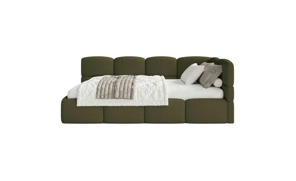 Selsey Polsterliege mit Bettkasten, Frontansicht