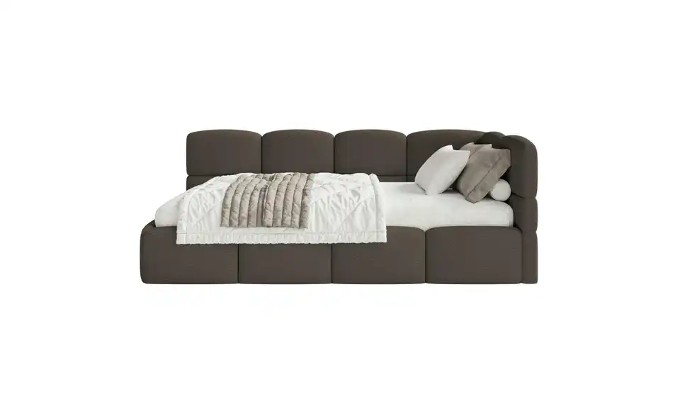 Selsey Polsterliege mit Bettkasten, Frontansicht