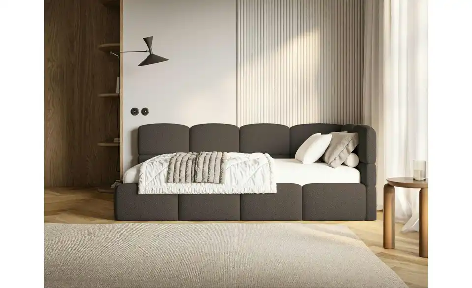 Selsey Polsterliege mit Bettkasten, in Wohnsituation