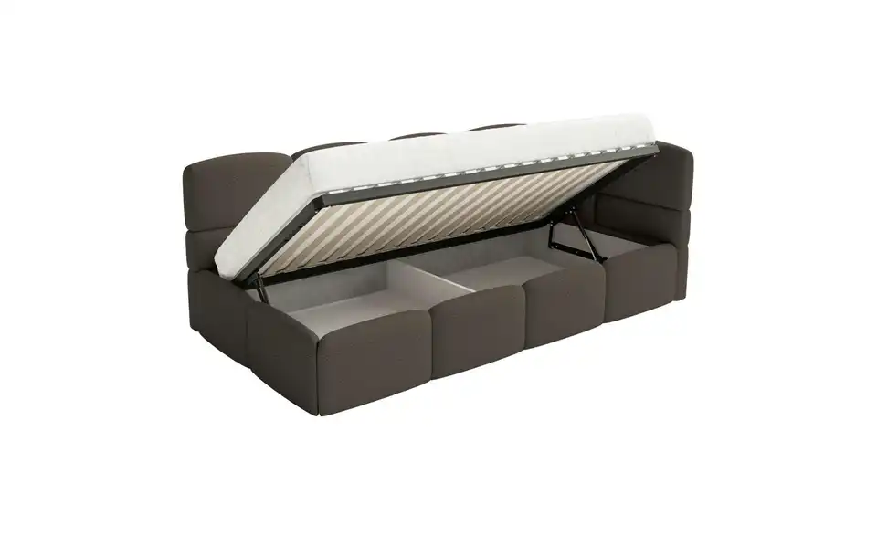 Selsey Polsterliege mit Bettkasten, Funktionsansicht