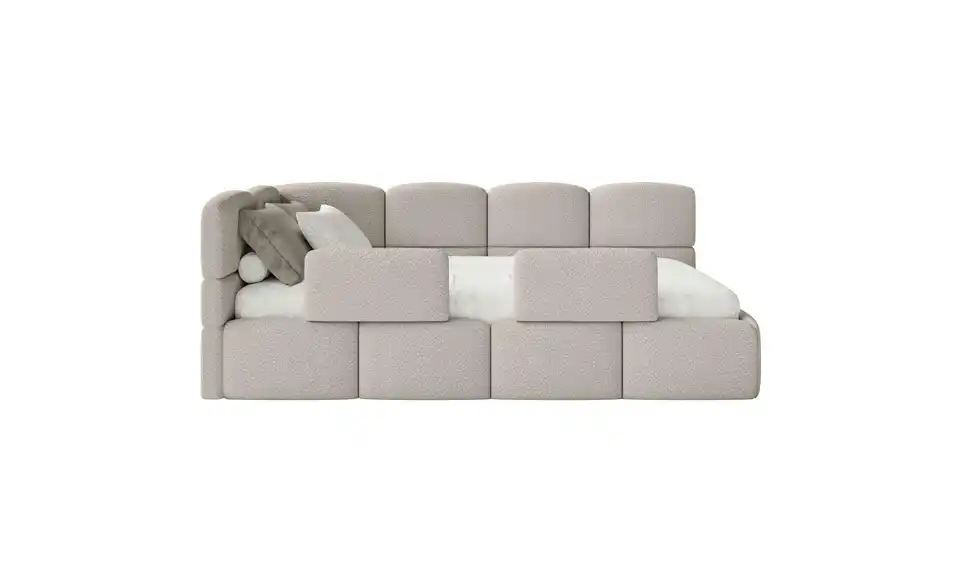 Selsey Polsterliege mit Rausfallschutz, Frontansicht