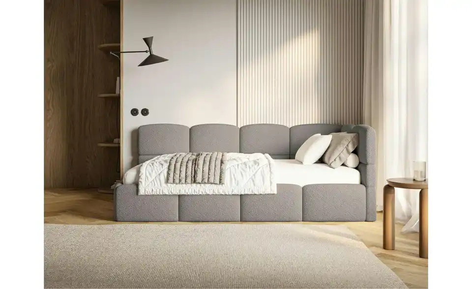 Selsey Polsterliege mit Matratze und Bettkasten, in Wohnsituation