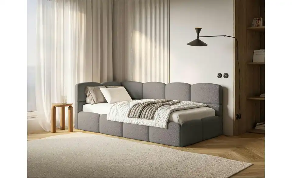 Selsey Polsterliege mit Bettkasten, in Wohnsituation