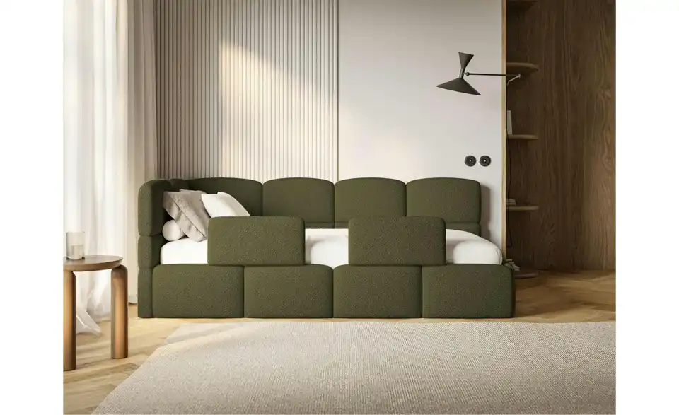 Selsey Polsterliege mit Rausfallschutz, in Wohnsituation