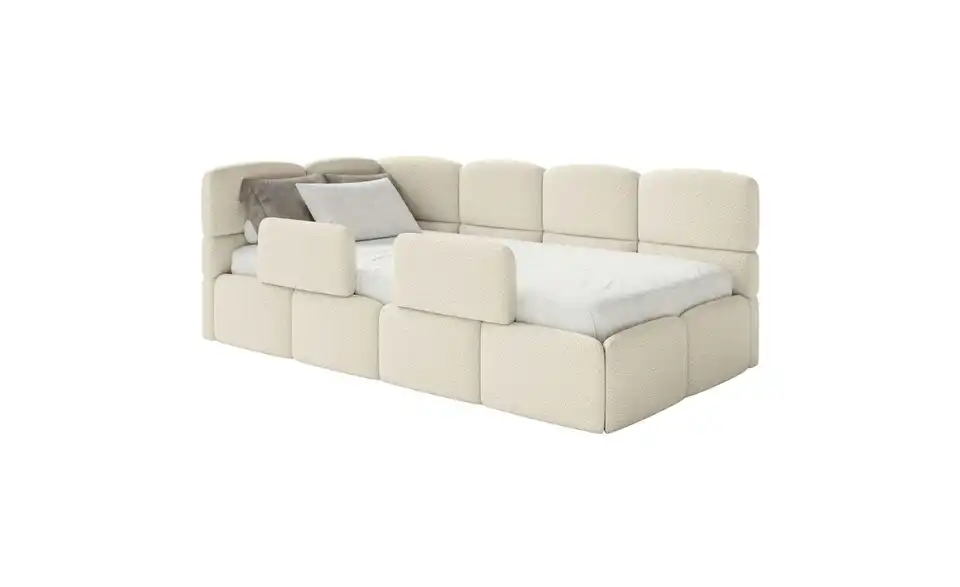 Selsey Polsterliege mit Matratze und Rausfallschutz, Perspektive